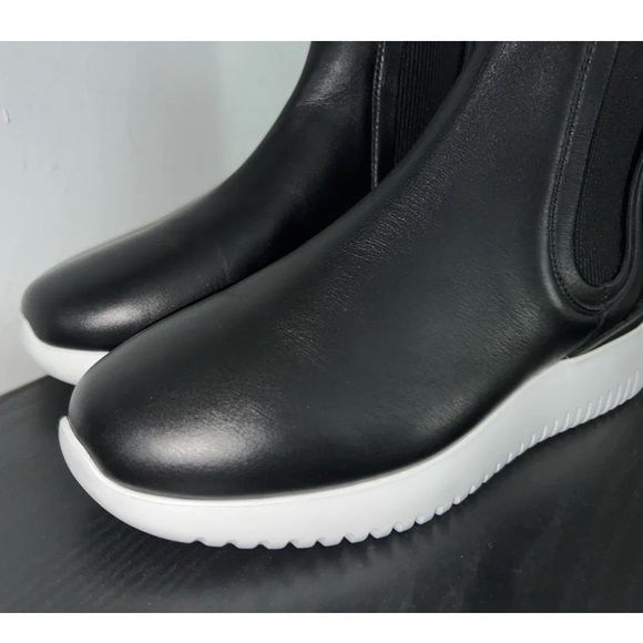 AQUATALIA
Cristiana Leather Chelsea Sneaker Booties -
Black - Picture 2 of 10